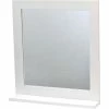 Miroir Avec Tablette Blanc Miami -Demeyers Magasin miroir avec tablette blanc