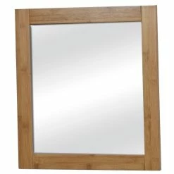 Miroir Bois Et Bambou Collection Mahé