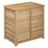 Panier à Linge Double En Bambou Sicela 5Five -Demeyers Magasin panier a linge double en bambou tissu