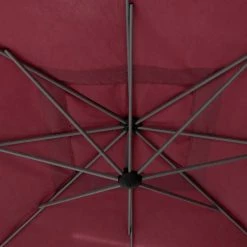 Parasol Décentré Carré Manoa Bordeaux Hespéride -Demeyers Magasin parasol decentre carre manoa bordeaux hesperide 2