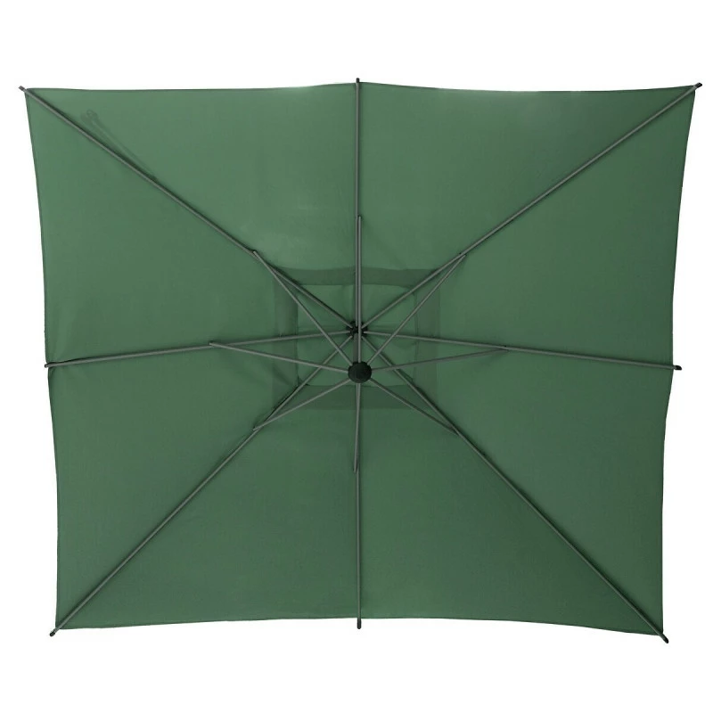 Parasol Décentré Carré Manoa Vert Olive Hespéride 5 Parasol Décentré Carré Manoa Vert Olive Hespéride – Image 3