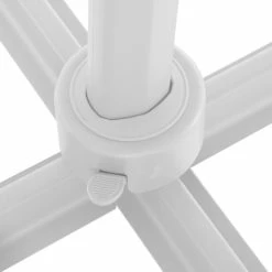 Parasol Décentré Eléa Inclinable Carré Oléfine Noisette/blanc Hespéride -Demeyers Magasin parasol decentre elea inclinable carre olefine noisetteblanc hesperide 6