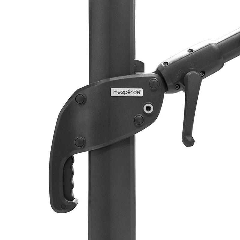 Parasol Décentré Eléa Inclinable Hexagonal Bleu Canard Hespéride 5 Parasol Décentré Eléa Inclinable Hexagonal Bleu Canard Hespéride – Image 3