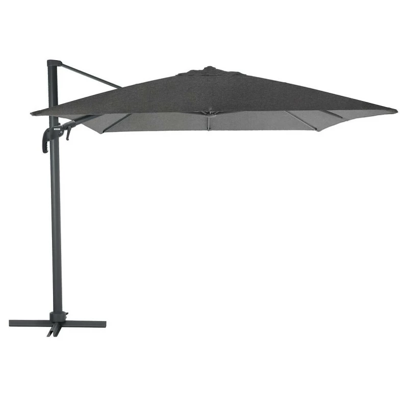 Parasol Décentré Eléa Rectangulaire Toile Sunbrella® Anthracite Hespéride 4 Parasol Décentré Eléa Rectangulaire Toile Sunbrella® Anthracite Hespéride – Image 2