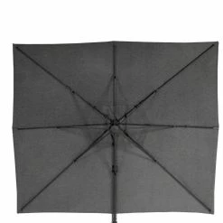 Parasol Décentré Eléa Rectangulaire Toile Sunbrella® Anthracite Hespéride 14 Parasol Décentré Eléa Rectangulaire Toile Sunbrella® Anthracite Hespéride -Demeyers Magasin parasol decentre elea rectangulaire sunbrella anthracite hesperide 4