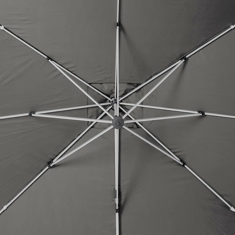 Parasol Déporté Carré Equador Ardoise Hespéride 7 Parasol Déporté Carré Equador Ardoise Hespéride – Image 5