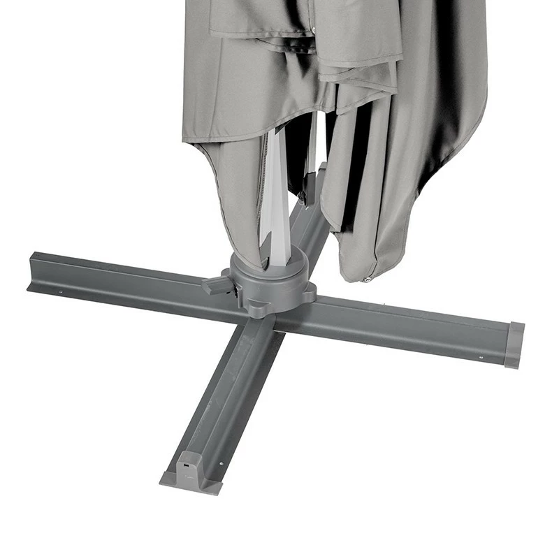 Parasol Déporté Carré Equador Ardoise Hespéride 9 Parasol Déporté Carré Equador Ardoise Hespéride – Image 7