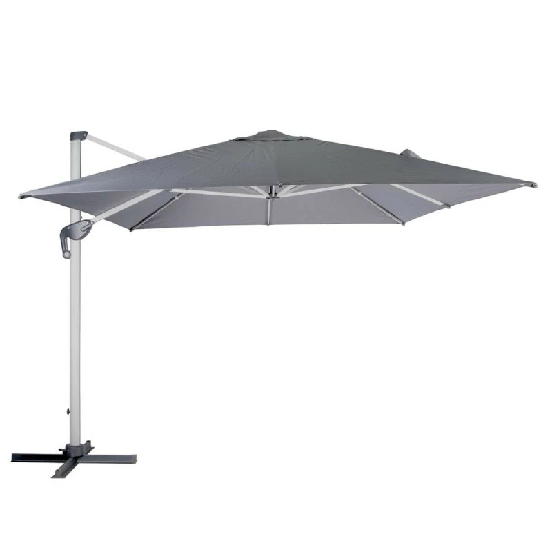 Parasol Déporté Rectangulaire Equador Ardoise Hespéride 4 Parasol Déporté Rectangulaire Equador Ardoise Hespéride – Image 2