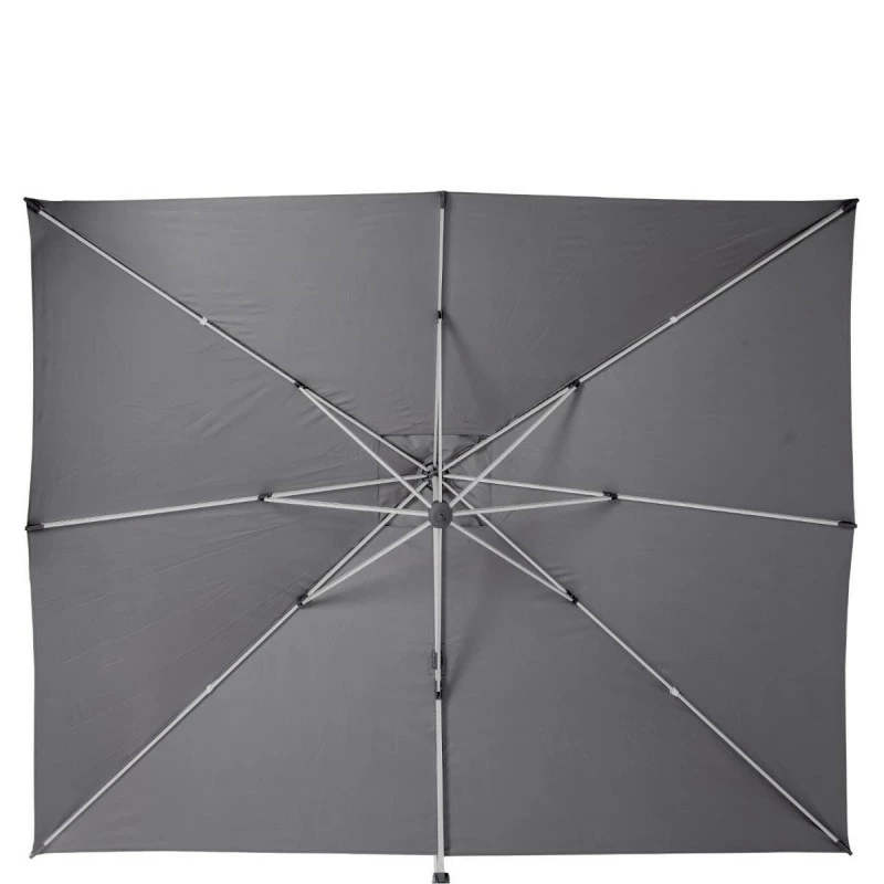 Parasol Déporté Rectangulaire Equador Ardoise Hespéride 6 Parasol Déporté Rectangulaire Equador Ardoise Hespéride – Image 4