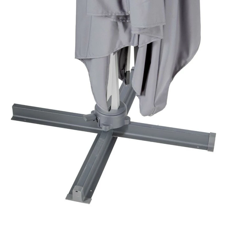 Parasol Déporté Rectangulaire Equador Ardoise Hespéride 8 Parasol Déporté Rectangulaire Equador Ardoise Hespéride – Image 6