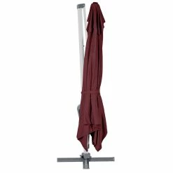Parasol Déporté Rectangulaire Equador Bordeaux Hespéride -Demeyers Magasin parasol deporte rectangulaire equador bordeaux hesperide 2