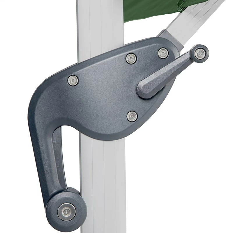 Parasol Déporté Rectangulaire Equador Olive Hespéride 9 Parasol Déporté Rectangulaire Equador Olive Hespéride – Image 7