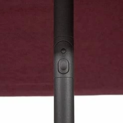 Parasol Droit Carré 2,5x2,5m Soya Bordeaux Hespéride -Demeyers Magasin parasol droit carre 25x25m soya bordeaux hesperide 4