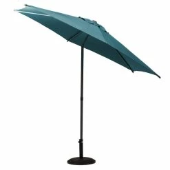 Parasol Droit Rond 2,7m Soya Bleu Canard Hespéride 11 Parasol Droit Rond 2,7m Soya Bleu Canard Hespéride -Demeyers Magasin parasol droit rond 27m soya bleu canard hesperide 2