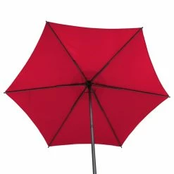 Parasol Droit Rond 2,7m Soya Grenade Hespéride 13 Parasol Droit Rond 2,7m Soya Grenade Hespéride -Demeyers Magasin parasol droit rond 27m soya grenade hesperide 4