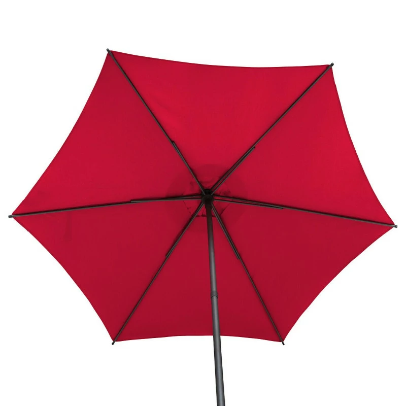 Parasol Droit Rond 2,7m Soya Grenade Hespéride 7 Parasol Droit Rond 2,7m Soya Grenade Hespéride – Image 5