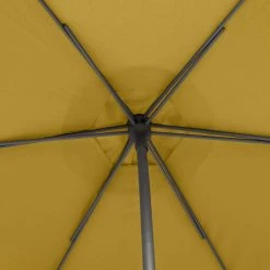 Parasol Droit Rond 2,7m Soya Jaune Moutarde Hespéride 12 Parasol Droit Rond 2,7m Soya Jaune Moutarde Hespéride -Demeyers Magasin parasol droit rond 27m soya jaune moutarde hesperide 3