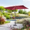 Parasol Mat Central 2x3 M Loompa Bordeaux Hespéride 1 Parasol Mat Central 2x3 M Loompa Bordeaux Hespéride -Demeyers Magasin parasol mat central 2x3 m loompa bordeaux hesperide