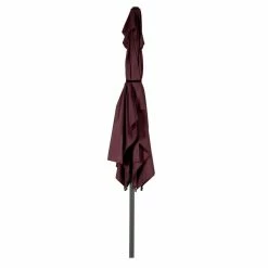 Parasol Mat Central 2x3 M Loompa Bordeaux Hespéride 13 Parasol Mat Central 2x3 M Loompa Bordeaux Hespéride -Demeyers Magasin parasol mat central 2x3 m loompa bordeaux hesperide 3