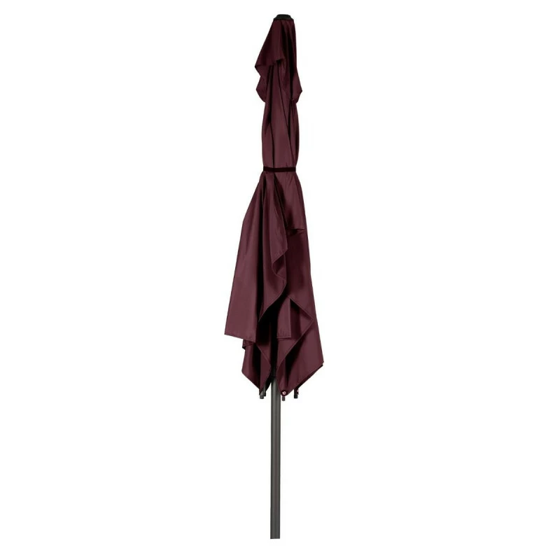 Parasol Mat Central 2x3 M Loompa Bordeaux Hespéride 6 Parasol Mat Central 2x3 M Loompa Bordeaux Hespéride – Image 4