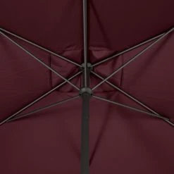 Parasol Mat Central 2x3 M Loompa Bordeaux Hespéride 15 Parasol Mat Central 2x3 M Loompa Bordeaux Hespéride -Demeyers Magasin parasol mat central 2x3 m loompa bordeaux hesperide 5