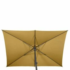 Parasol Mat Central 2x3 M Loompa Moutarde Hespéride 14 Parasol Mat Central 2x3 M Loompa Moutarde Hespéride -Demeyers Magasin parasol mat central 2x3 m loompa moutarde hesperide 4