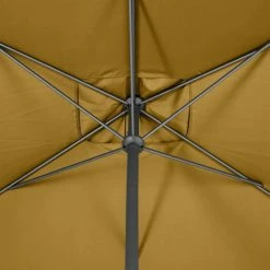 Parasol Mat Central 2x3 M Loompa Moutarde Hespéride 15 Parasol Mat Central 2x3 M Loompa Moutarde Hespéride -Demeyers Magasin parasol mat central 2x3 m loompa moutarde hesperide 5