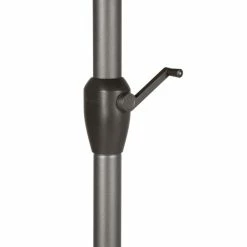 Parasol Mat Central Rond 3m Loompa Taupe Hespéride -Demeyers Magasin parasol mat central rond 3 loompa taupe hesperide 5