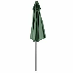 Parasol Mat Central Rond 3m Loompa Olive Hespéride -Demeyers Magasin parasol mat central rond 3m loompa olive hesperide 1 6