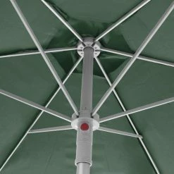 Parasol Rond 2,3m Anzio Vert Olive Hespéride -Demeyers Magasin parasol rond anzio vert olive hesperide 1 3