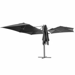 Parasol Setiri 16 M² Ardoise Hespéride -Demeyers Magasin parasol setiri 16 m ardoise hesperide 4
