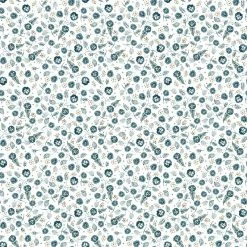 Parure De Lit Fleurs Blanc/bleu 240x220 Atmosphera -Demeyers Magasin parure de lit fleurs blancbleu 240x220 atmosphera 2