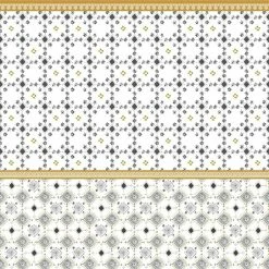 Parure De Lit Mosaique Blanc/gris/jaune 240x220 Atmosphera 10 Parure De Lit Mosaique Blanc/gris/jaune 240x220 Atmosphera -Demeyers Magasin parure de lit mosaique blancgrisjaune 240x220 atmosphera 3