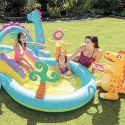 Pataugeoire Aire De Jeu Dinoland Intex 11 Pataugeoire Aire De Jeu Dinoland Intex -Demeyers Magasin pataugeoire aire de jeu dinoland intex 2
