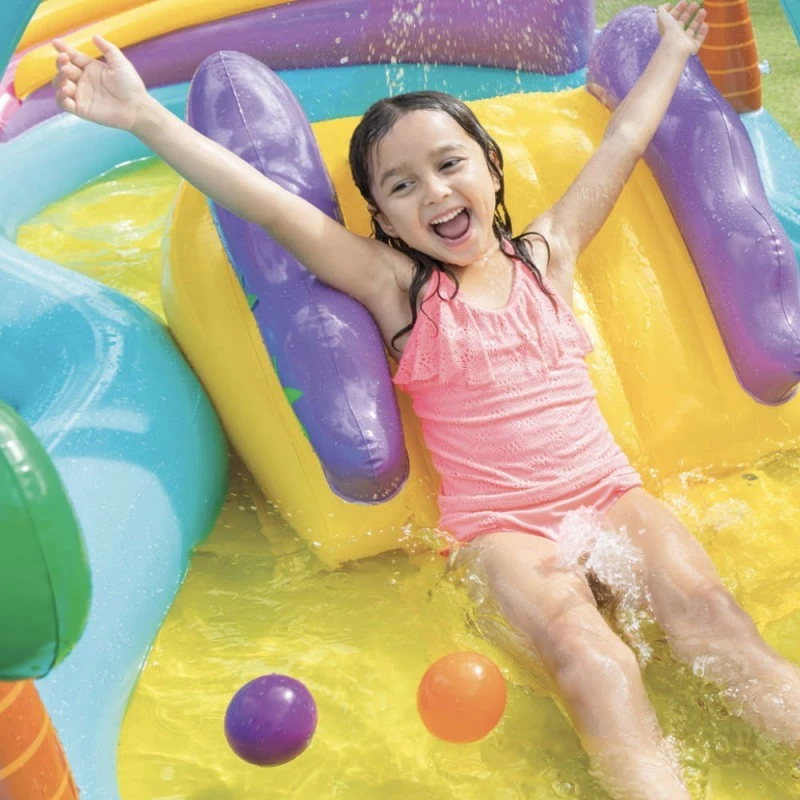 Pataugeoire Aire De Jeu Dinoland Intex 8 Pataugeoire Aire De Jeu Dinoland Intex – Image 6