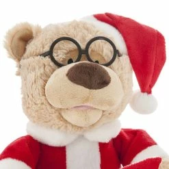 Peluche Automate Ours De Noël Musical Et Animé 5 Peluche Automate Ours De Noël Musical Et Animé -Demeyers Magasin peluche automate de noel ours musical et anime 1