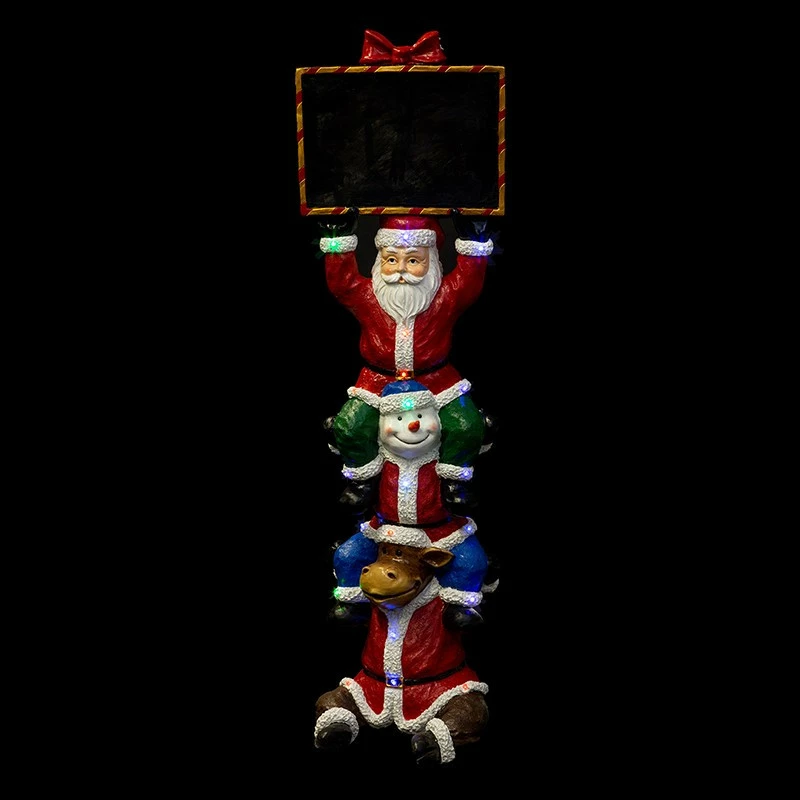 ATMOSPHERA Père-Noël Et Ses Amis 150 Cm Lumineux 3 ATMOSPHERA Père-Noël Et Ses Amis 150 Cm Lumineux