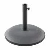 Pied De Parasol 25 Kg Hespéride En Béton Gris