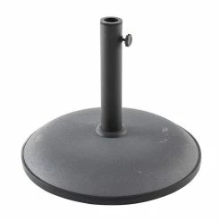Pied De Parasol 25 Kg Hespéride En Béton Gris