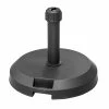 Pied De Parasol 29kg Béton Noir Hespéride -Demeyers Magasin pied de parasol 29kg beton noir hesperide