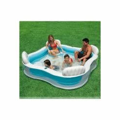 Piscine Carrée Familiale Avec Sièges Intex 11 Piscine Carrée Familiale Avec Sièges Intex -Demeyers Magasin piscine carree familiale avec sieges intex 3