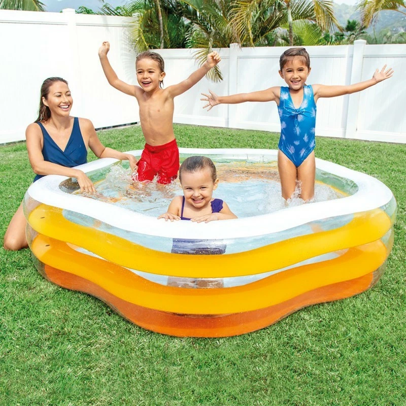 Piscine Enfant Forme étoile Orange Intex 3 Piscine Enfant Forme étoile Orange Intex