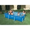 Piscine Tubulaire Rectangle 2,60 X 1,60 X 0,65 M Intex 1 Piscine Tubulaire Rectangle 2,60 X 1,60 X 0,65 M Intex -Demeyers Magasin piscine tubulaire rectangle 260 x 160 x 065 m intex