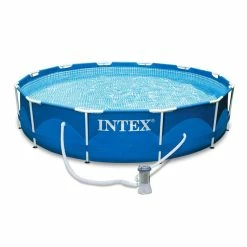 Piscine Tubulaire Ronde Intex 3,66 X 0,76 M 10 Piscine Tubulaire Ronde Intex 3,66 X 0,76 M -Demeyers Magasin piscine tubulaire ronde intex 366 x 076 m 2