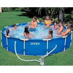 Piscine Tubulaire Ronde Intex 3,66 X 0,76 M 11 Piscine Tubulaire Ronde Intex 3,66 X 0,76 M -Demeyers Magasin piscine tubulaire ronde intex 366 x 076 m 3