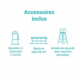 Piscine Tubulaire Ronde Intex 4,57 X 1,22 M Avec Accessoires Intex 6 Piscine Tubulaire Ronde Intex 4,57 X 1,22 M Avec Accessoires Intex -Demeyers Magasin piscine tubulaire ronde intex 457 x 122 m avec accessoires intex 1