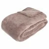 ATMOSPHERA Plaid Grand Modèle Microfibre 180x230 Cm Taupe 2 ATMOSPHERA Plaid Grand Modèle Microfibre 180x230 Cm Taupe -Demeyers Magasin plaid grand modele microfibre 180x230 cm taupe