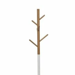 Demeyers Magasin 15 Demeyers Magasin -Demeyers Magasin porte manteaux blanc et naturel 1