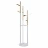 ATMOSPHERA Porte Manteaux En Bois Pour Enfant Naturel Blanc -Demeyers Magasin porte manteaux en bois pour enfant naturel blanc