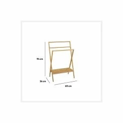 Porte Serviettes Bambou Lab'n Modul 5Five -Demeyers Magasin porte serviette bambou lab n modu 1